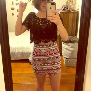 Victoria’s Secret PINK Aztec Skirt